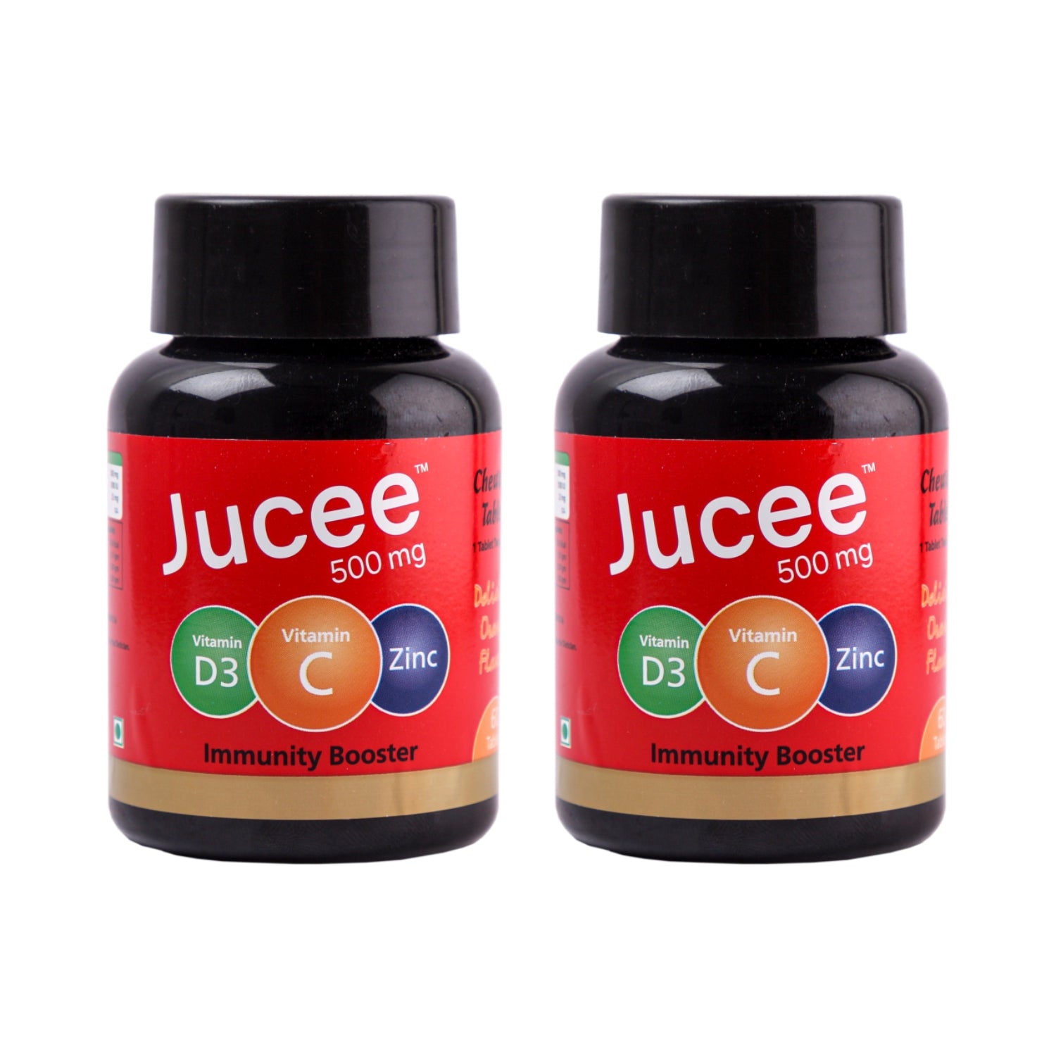 Jucee Chewable Tablets (Orange) 60 Tabs