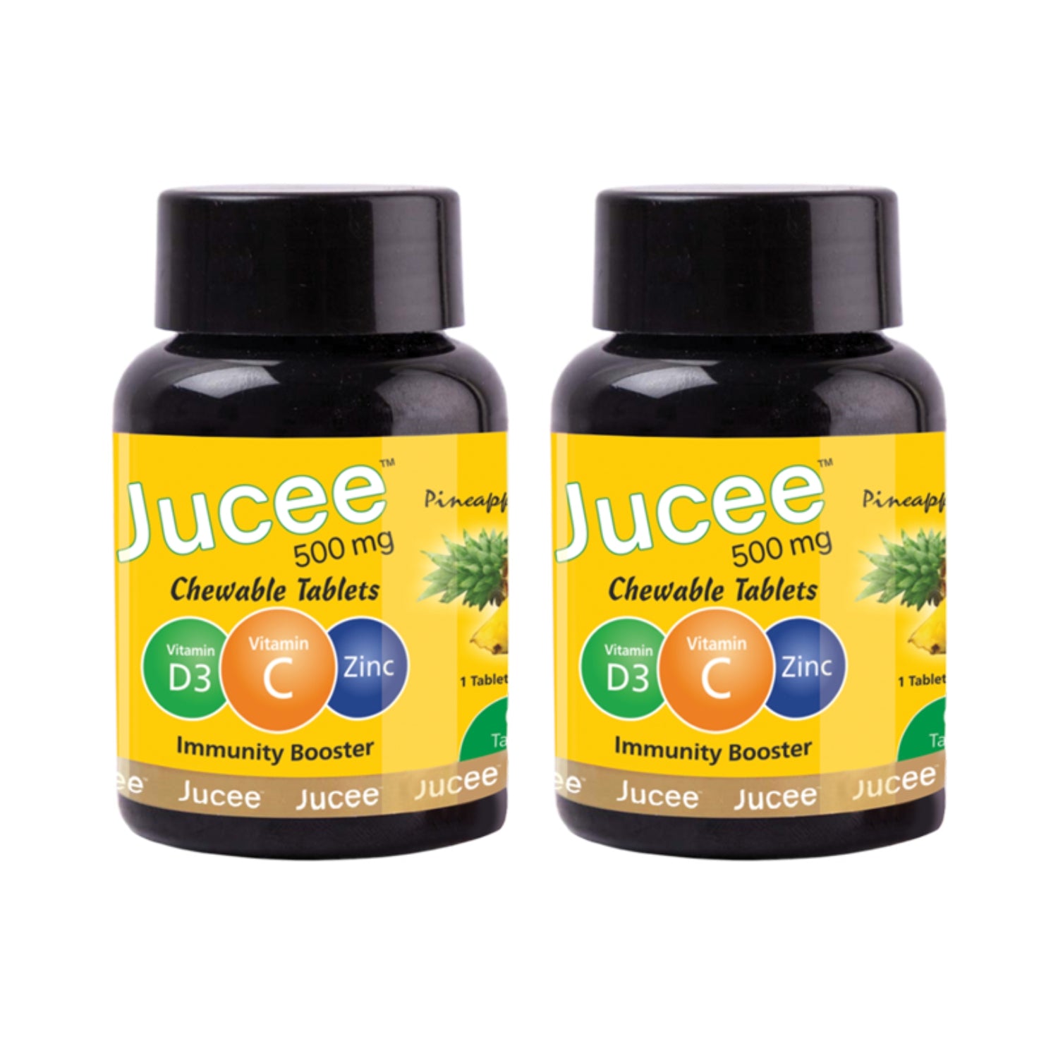 Jucee Chewable Tablets (Pineapple) 60 Tabs