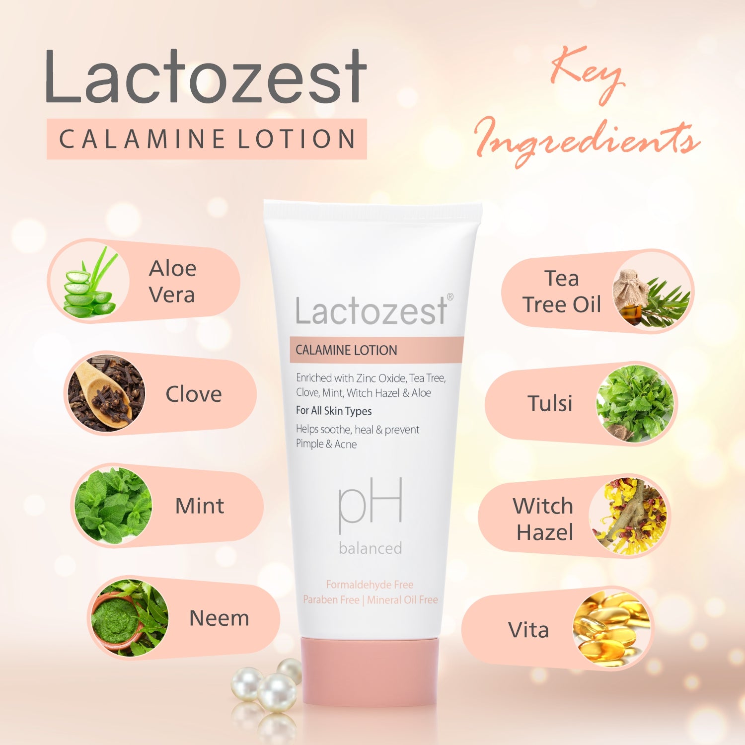 Lactozest Calamine Lotion (100 ml)