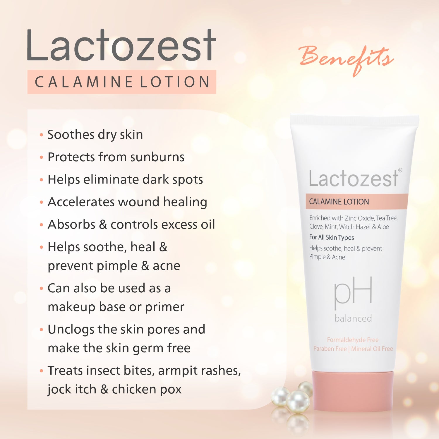 Lactozest Calamine Lotion (100 ml)