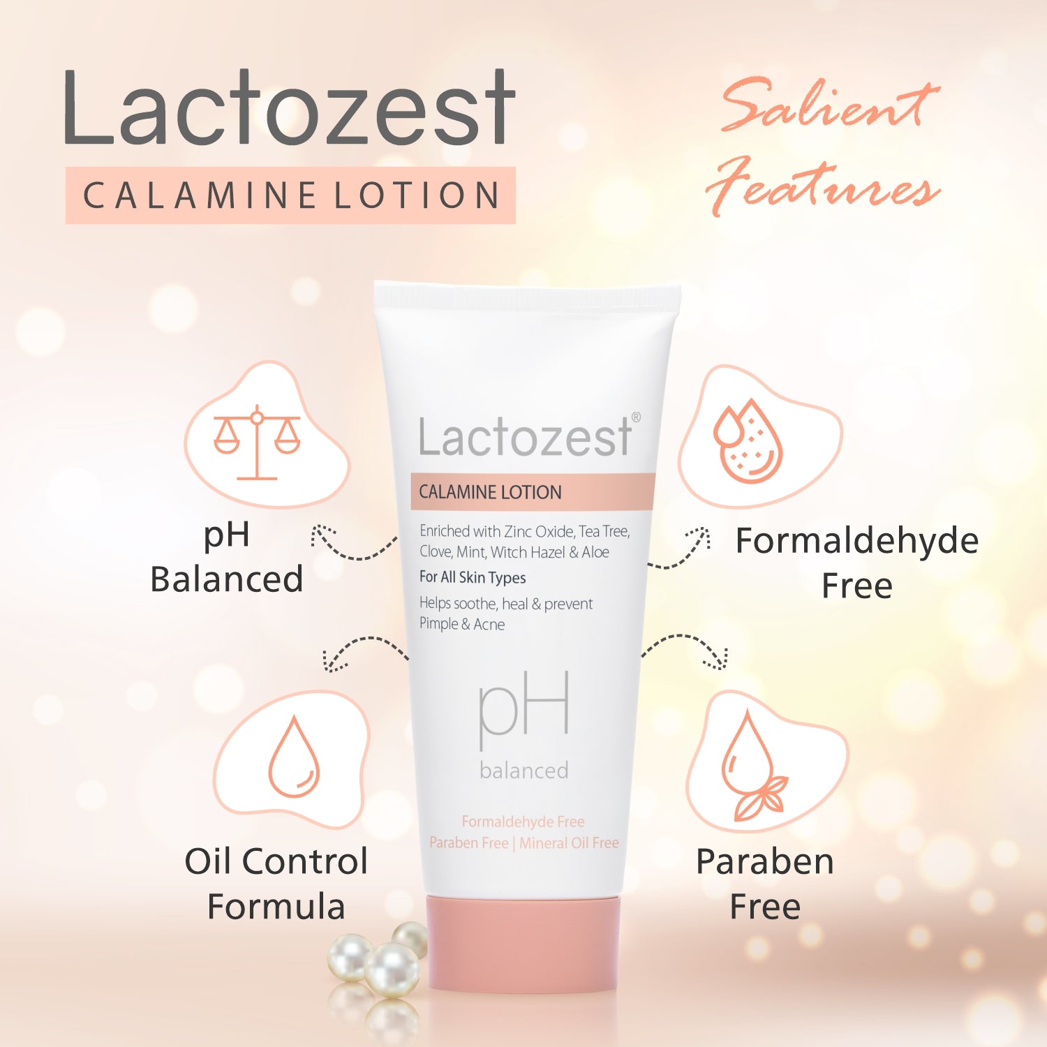 Lactozest Calamine Lotion (100 ml)