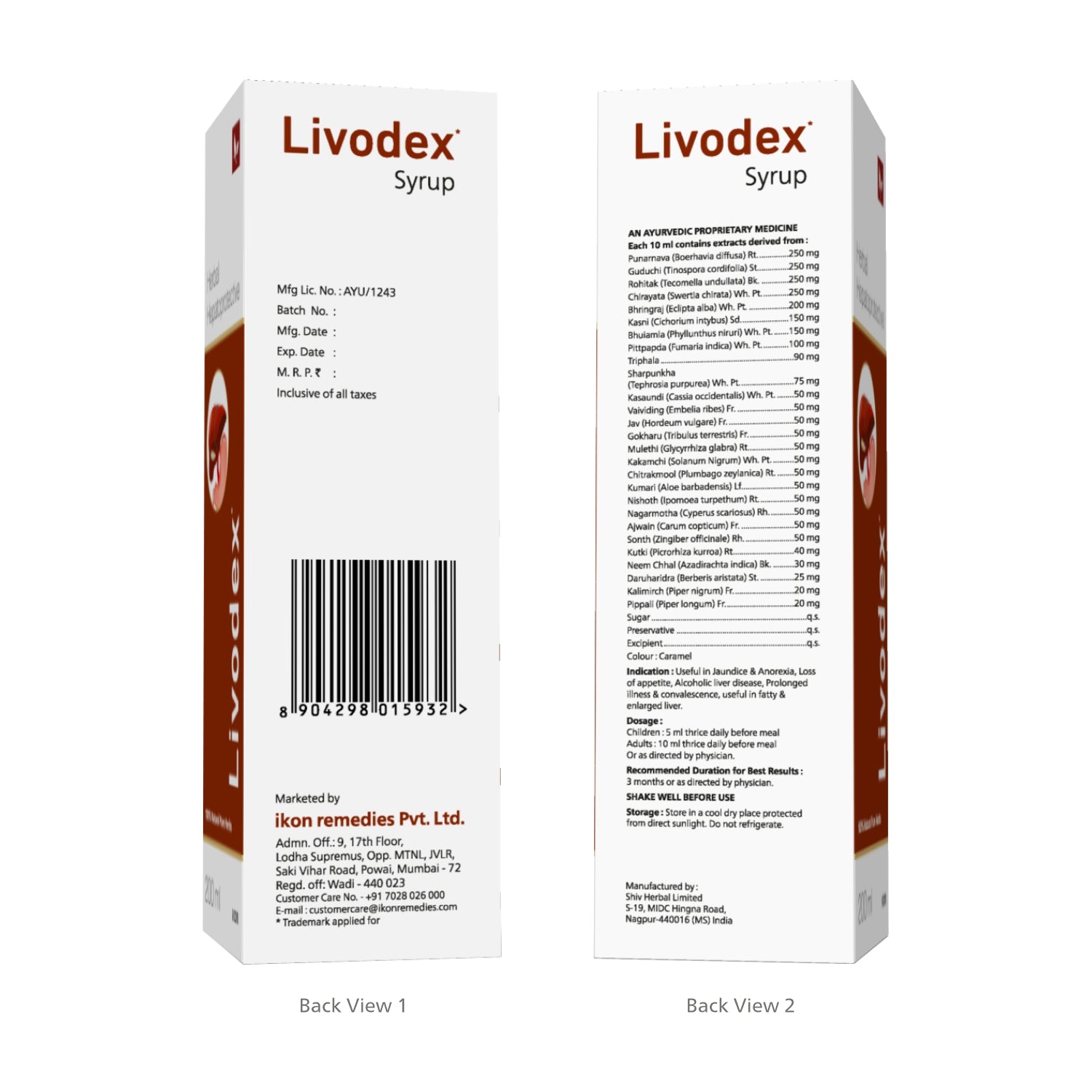 Livodex Syrup (200 ml)