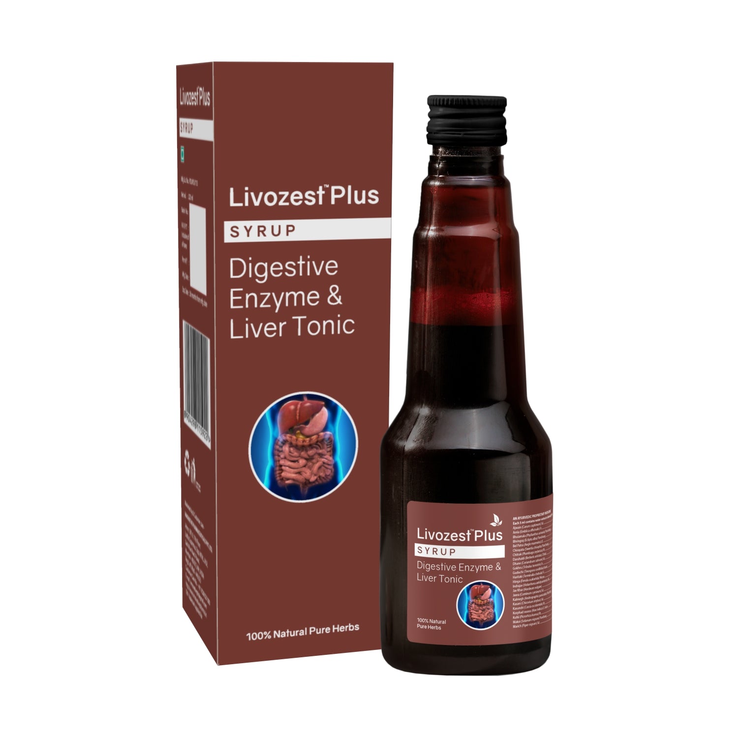 Livozest Plus Syrup (225 ml)