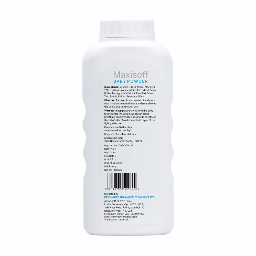 Maxisoft Baby Powder (100 gm)