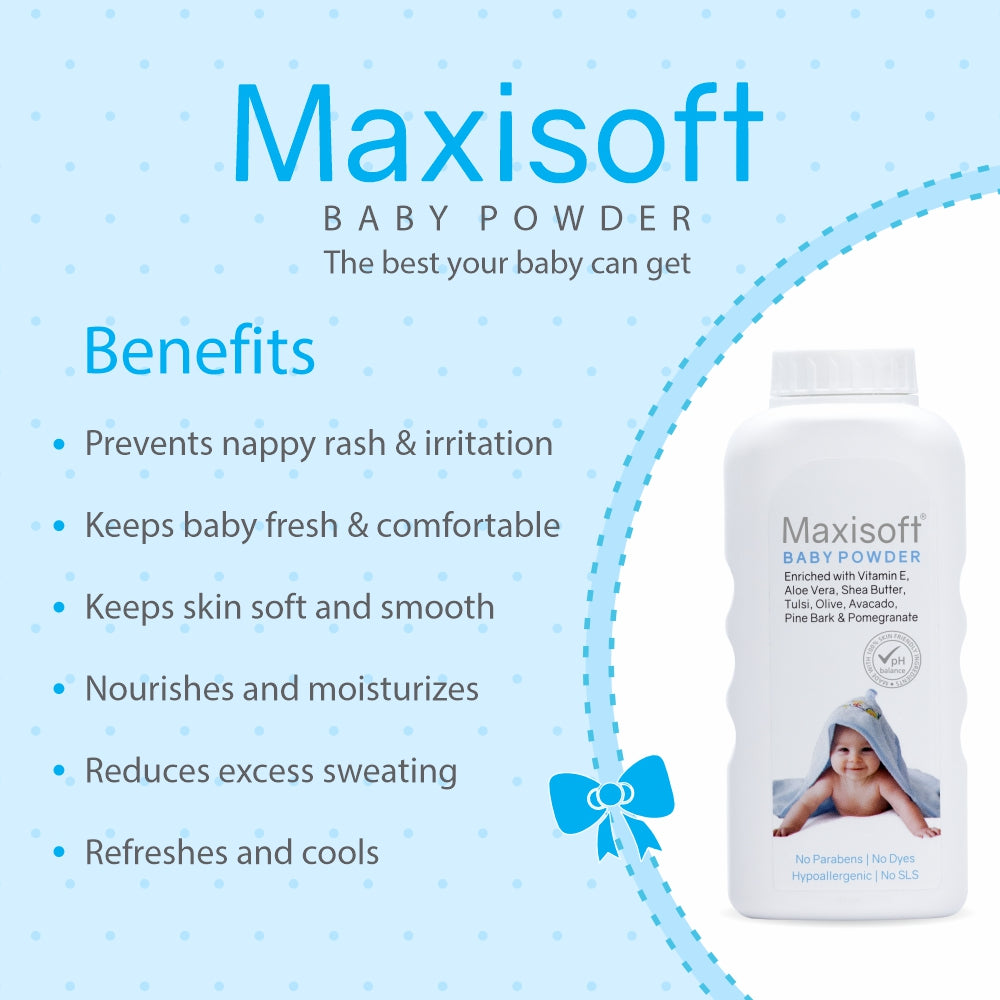 Maxisoft Baby Powder (100 gm)