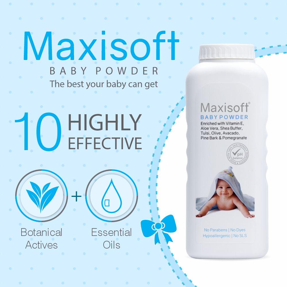 Maxisoft Baby Powder (200 gm)