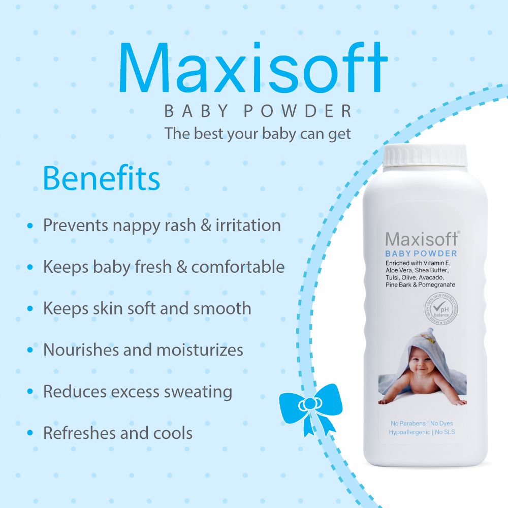 Maxisoft Baby Powder (200 gm)