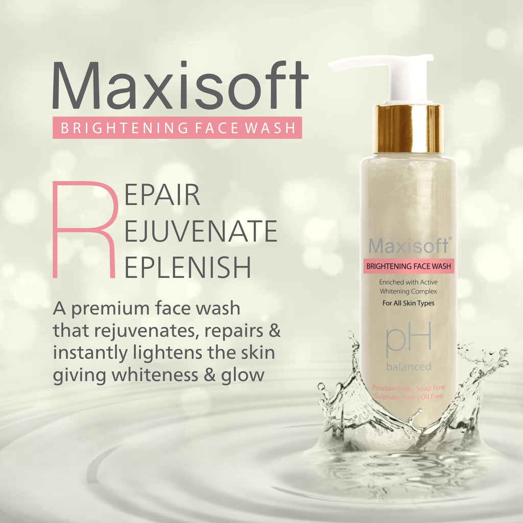 Maxisoft Brightening Face Wash (100 ml)