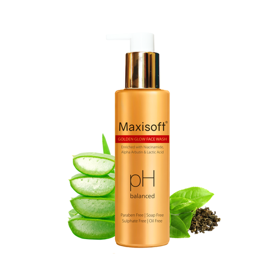 Maxisoft Golden Glow Face Wash (100 ml)