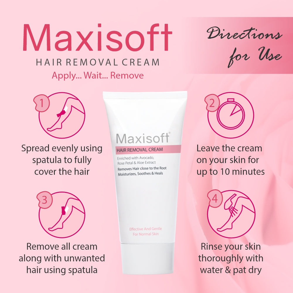 Maxisoft Hair Removal Cream (60 gm)