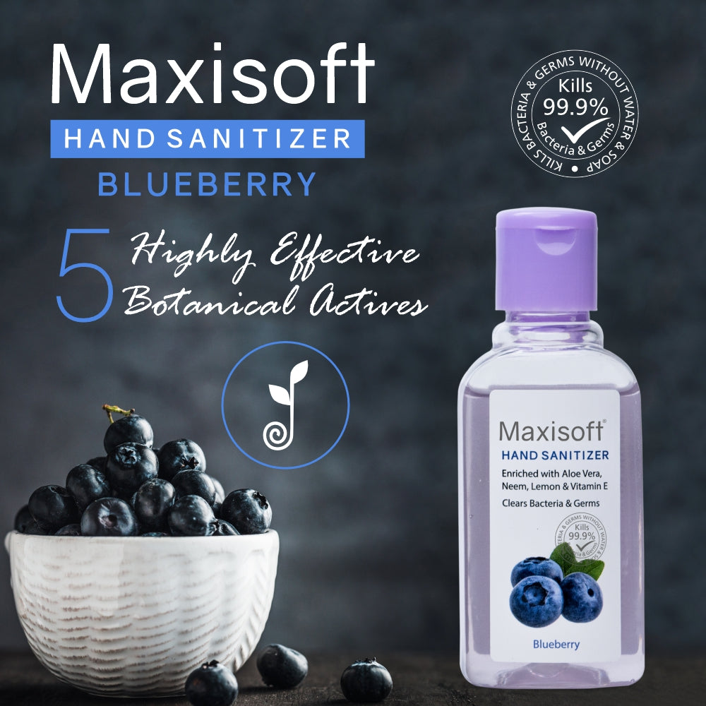 Maxisoft Hand Sanitizer (Blueberry) 60 ml