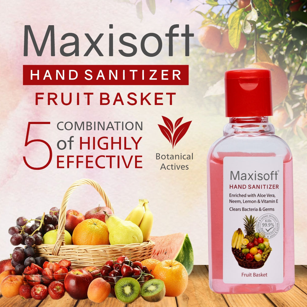 Maxisoft Hand Sanitizer (Fruit Basket) 60 ml