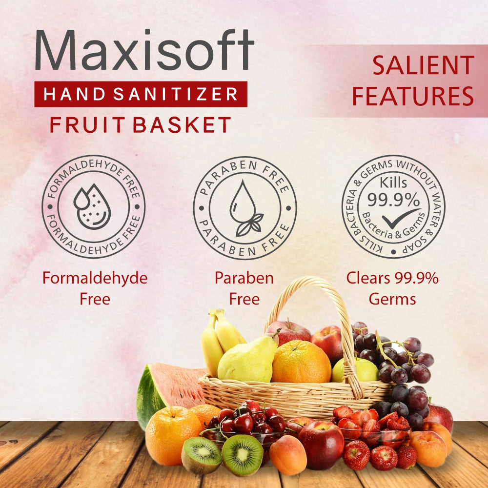 Maxisoft Hand Sanitizer (Fruit Basket) 60 ml