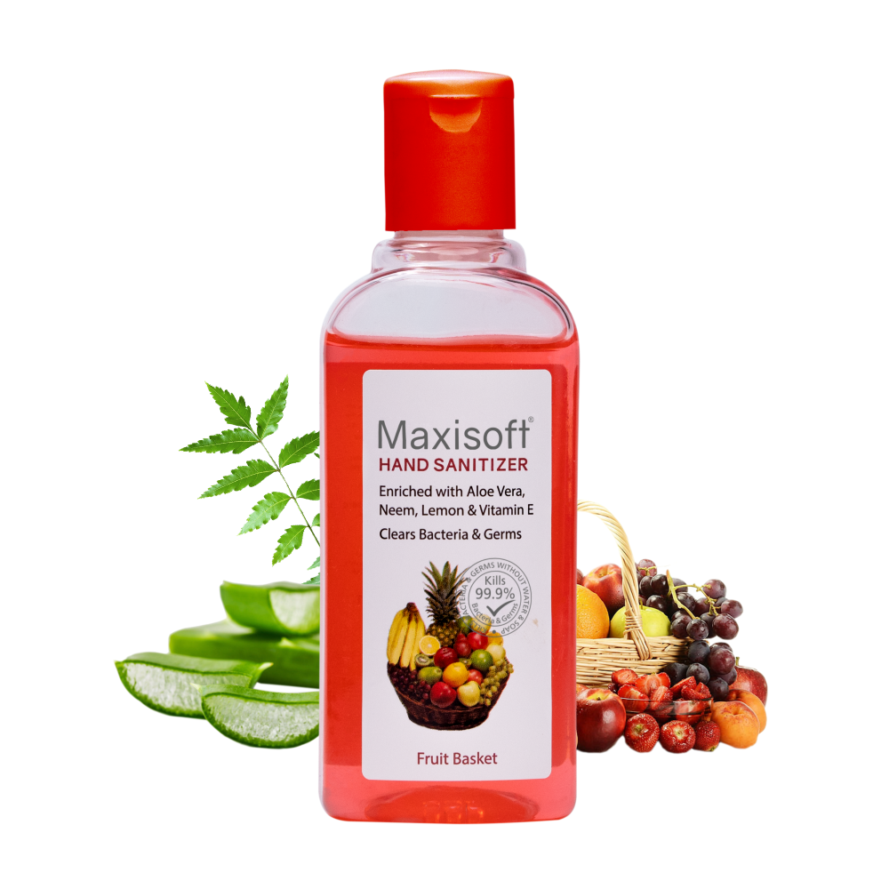 Maxisoft Hand Sanitizer Gel (Fruit Basket) 100 ml