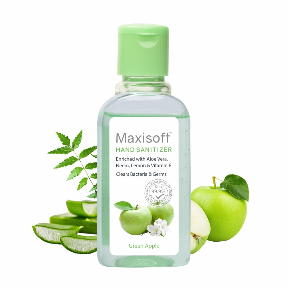 Maxisoft Hand Sanitizer (Green Apple) 60 ml