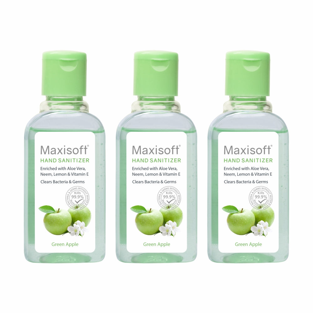 Maxisoft Hand Sanitizer (Green Apple) 60 ml