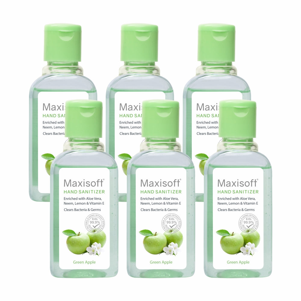 Maxisoft Hand Sanitizer (Green Apple) 60 ml