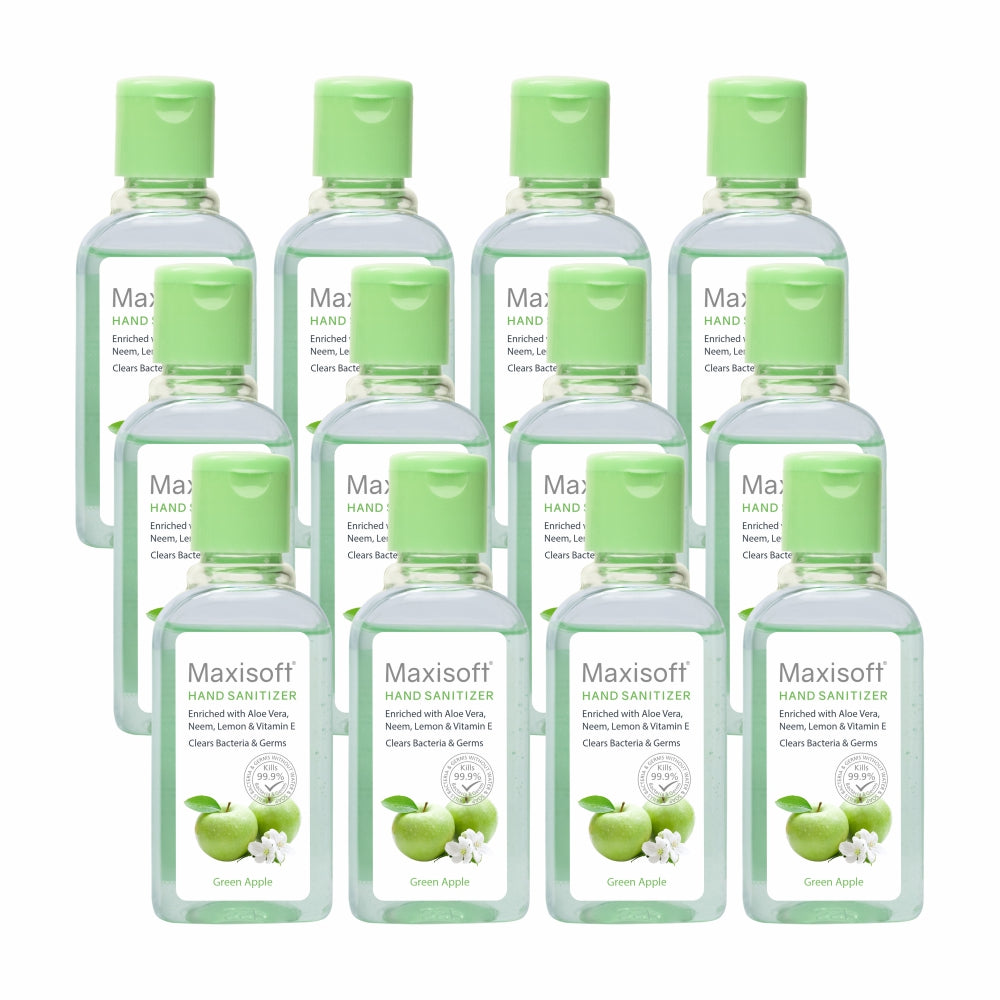 Maxisoft Hand Sanitizer (Green Apple) 60 ml