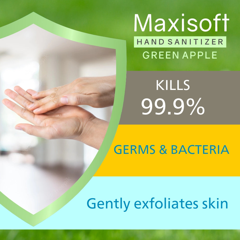 Maxisoft Hand Sanitizer (Green Apple) 60 ml