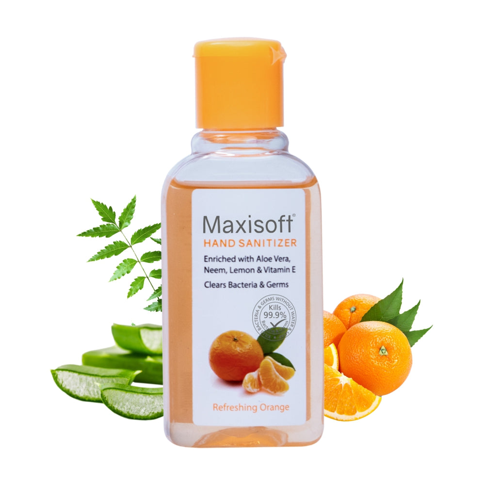 Maxisoft Hand Sanitizer (Refreshing Orange) 60 ml