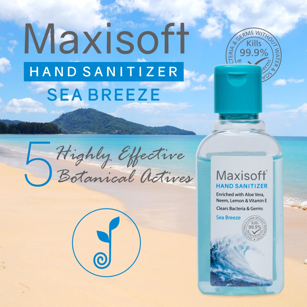 Maxisoft Hand Sanitizer (Sea Breeze) 60 ml