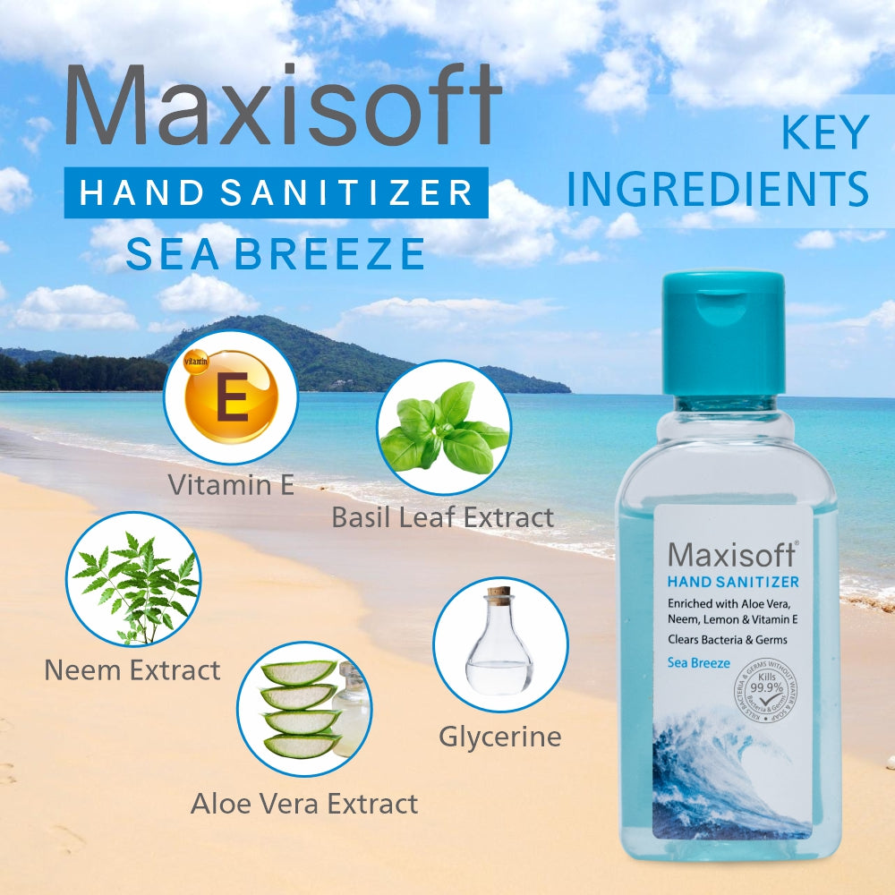 Maxisoft Hand Sanitizer (Sea Breeze) 60 ml