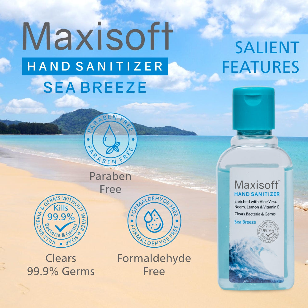 Maxisoft Hand Sanitizer (Sea Breeze) 60 ml