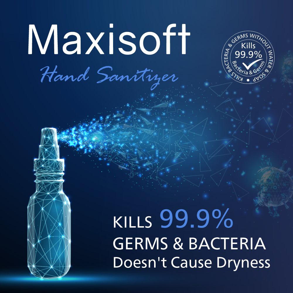 Maxisoft Hand Sanitizer Spray (Blueberry) 500 ml