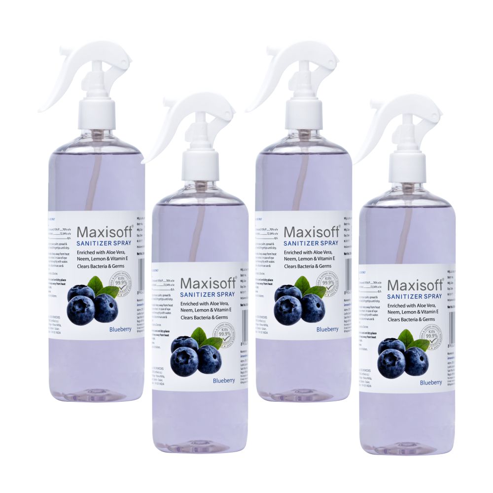 Maxisoft Hand Sanitizer Spray (Blueberry) 500 ml