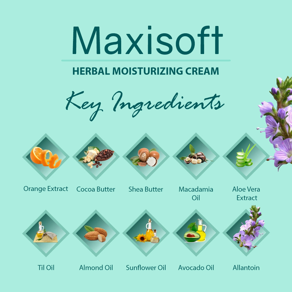 Maxisoft Herbal Moisturizing Cream (50 gm)