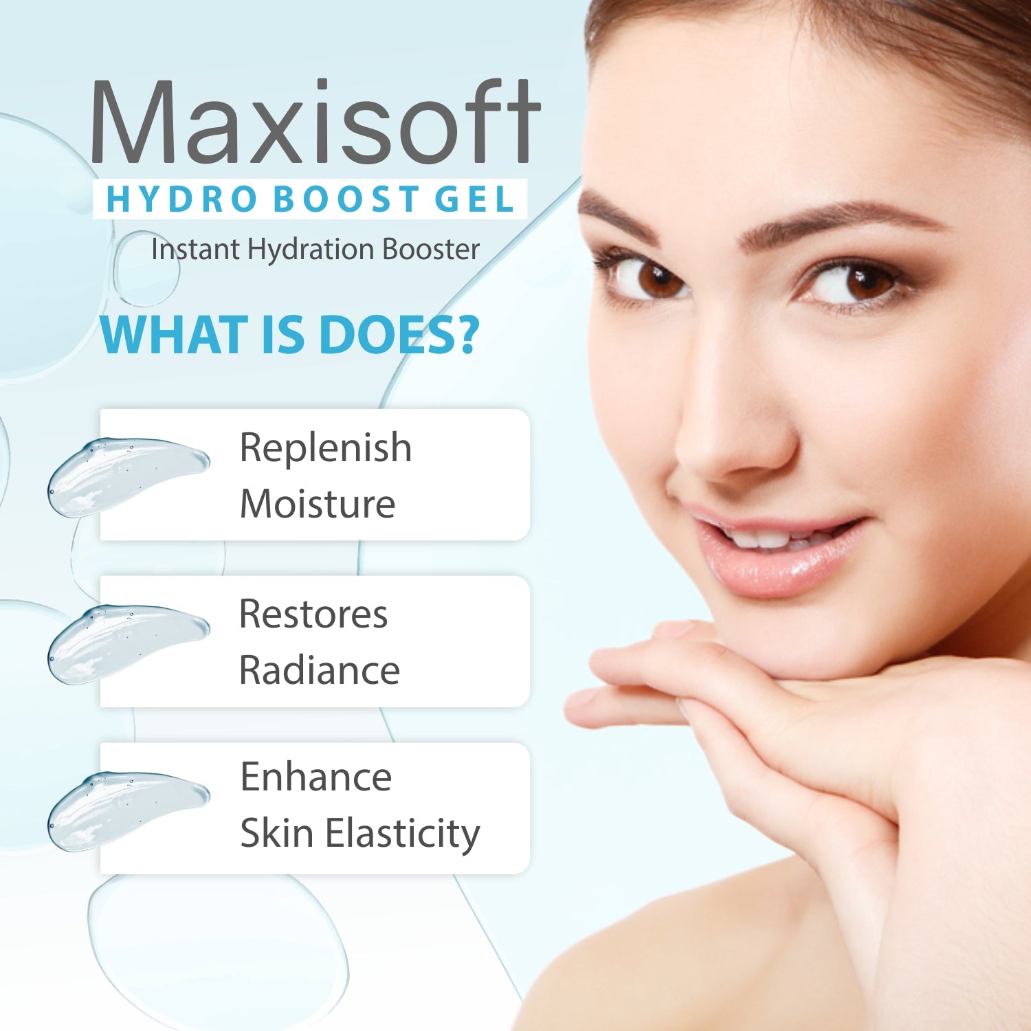 Maxisoft Hydro Boost Gel (50 gm)