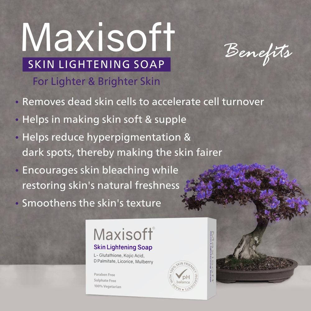 Maxisoft Skin Lightening Soap (100 gm)