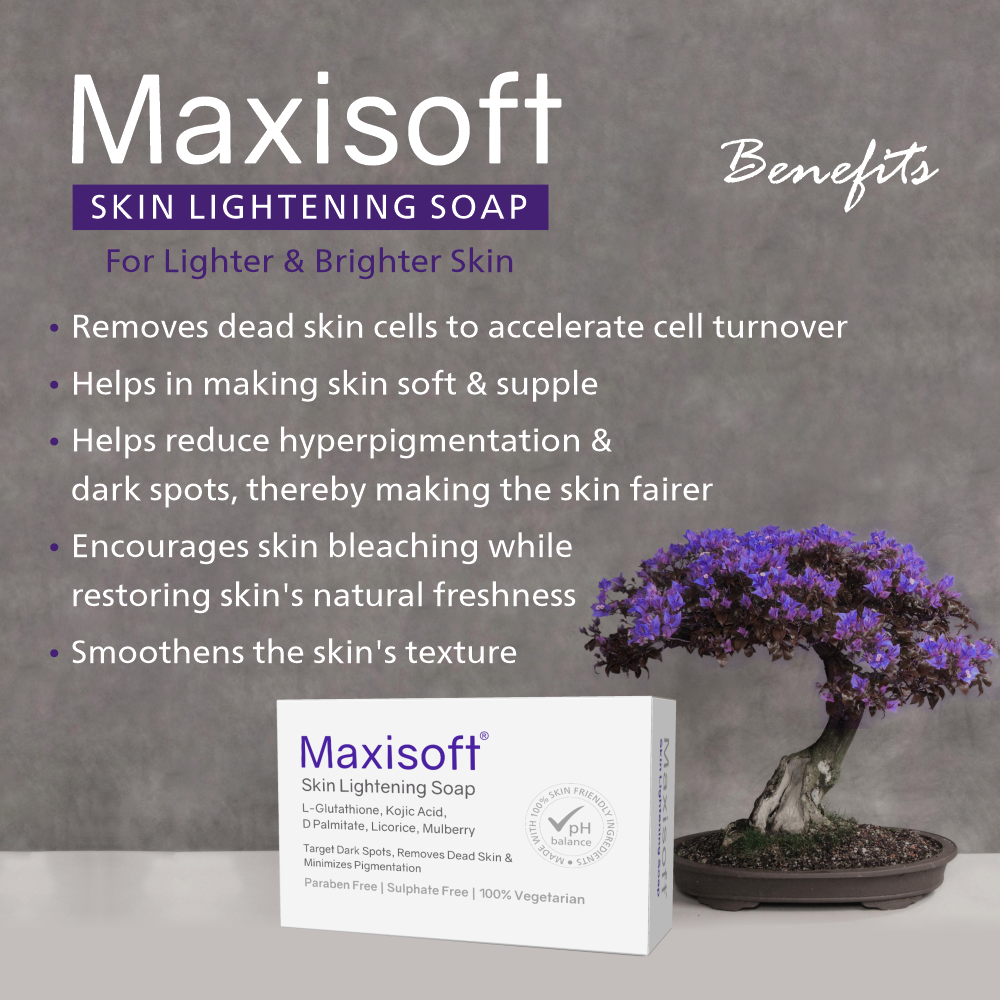 Maxisoft Skin Lightening Soap (100 gm)