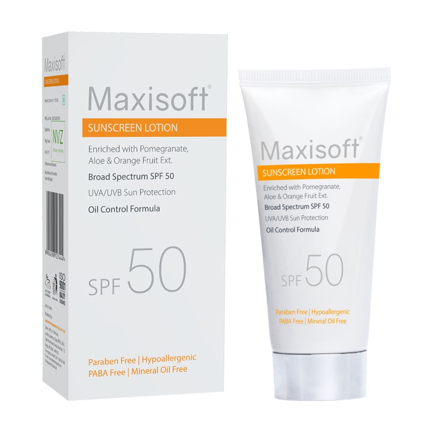Maxisoft Sunscreen Lotion [SPF 50]