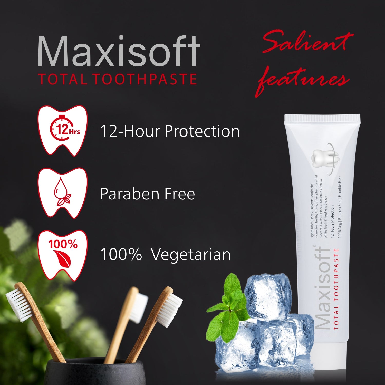 Maxisoft Total Toothpaste (100 gm)