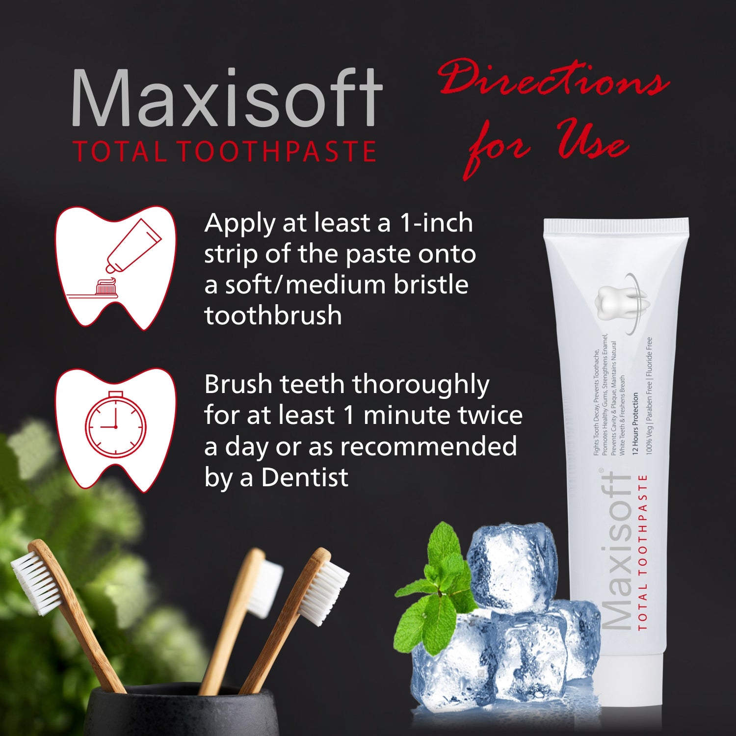 Maxisoft Total Toothpaste (100 gm)