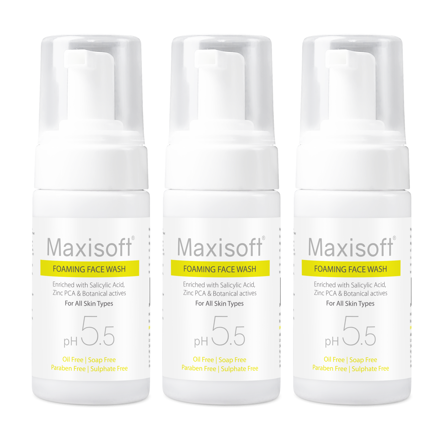 Maxisoft Anti Acne & Anti Pimple Foaming Face Wash (100 ml)