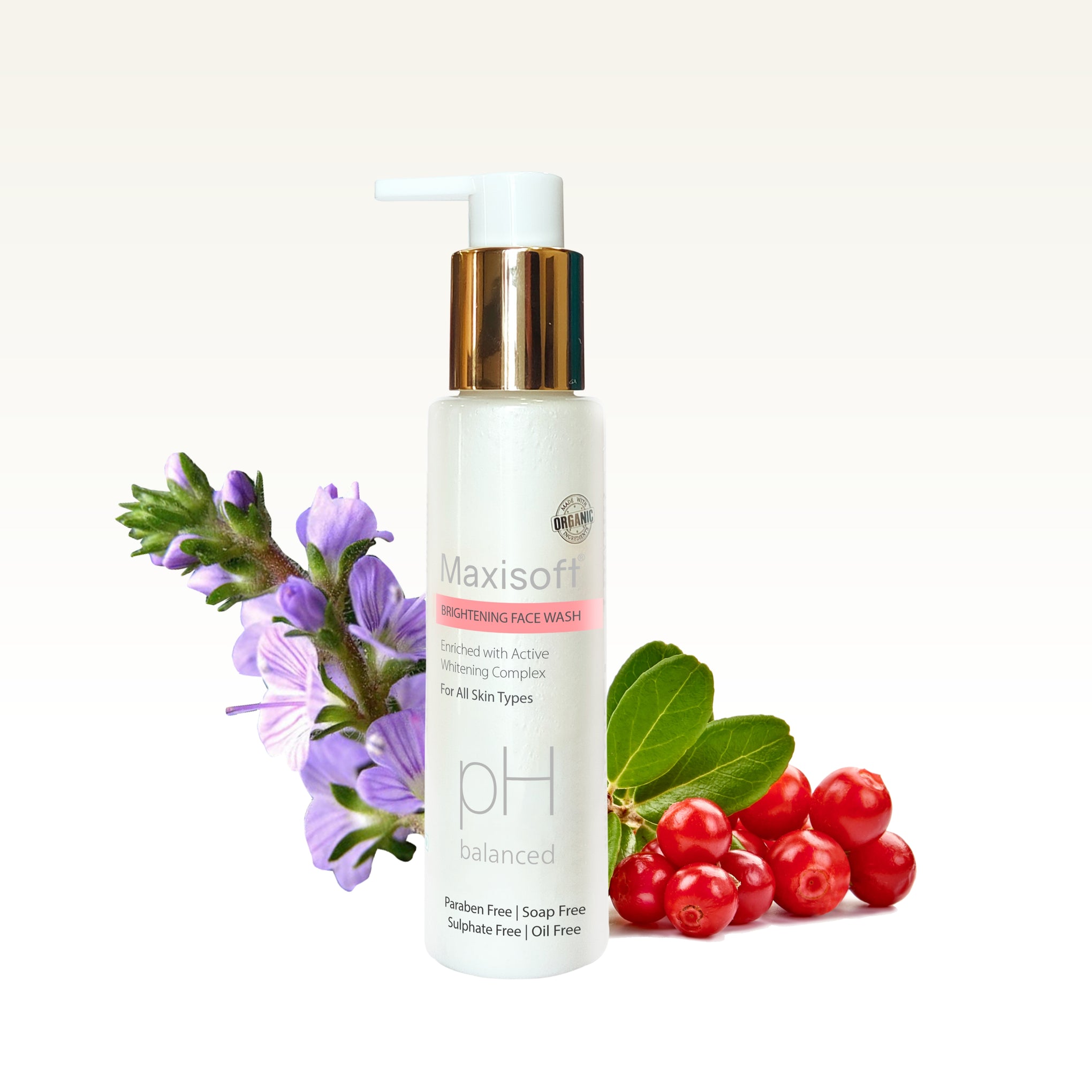 Maxisoft Brightening Face Wash (100 ml)