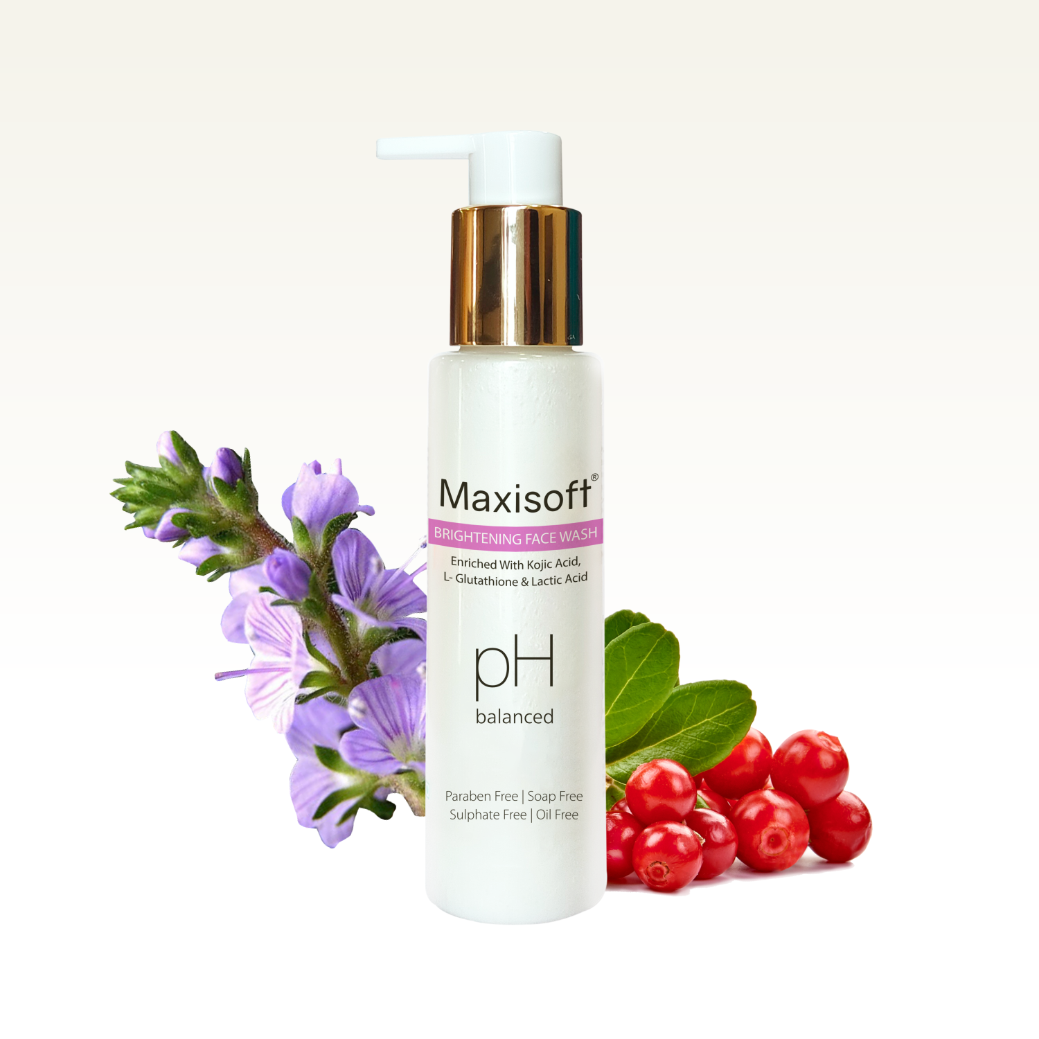 Maxisoft Brightening Face Wash (100 ml)