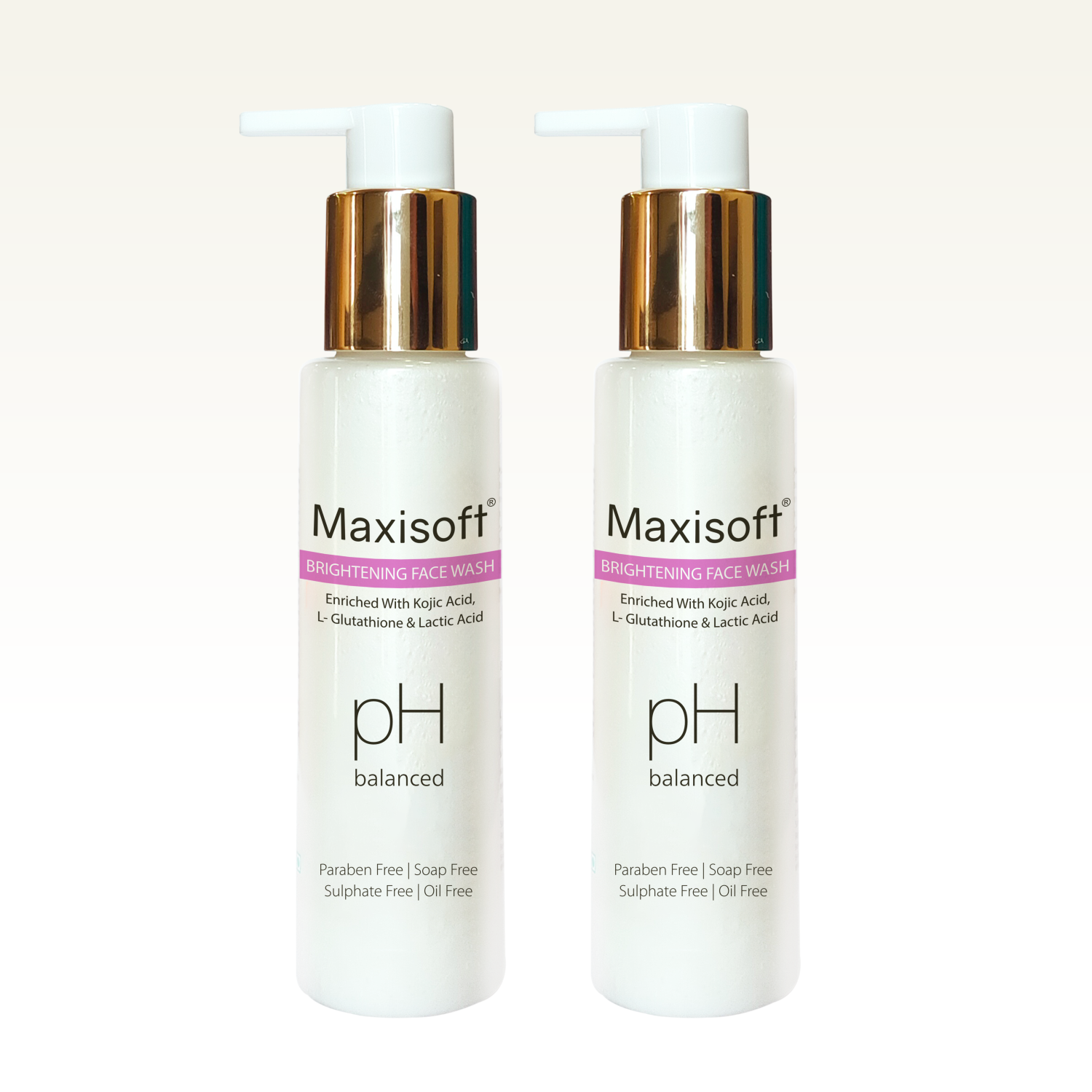 Maxisoft Brightening Face Wash (100 ml)