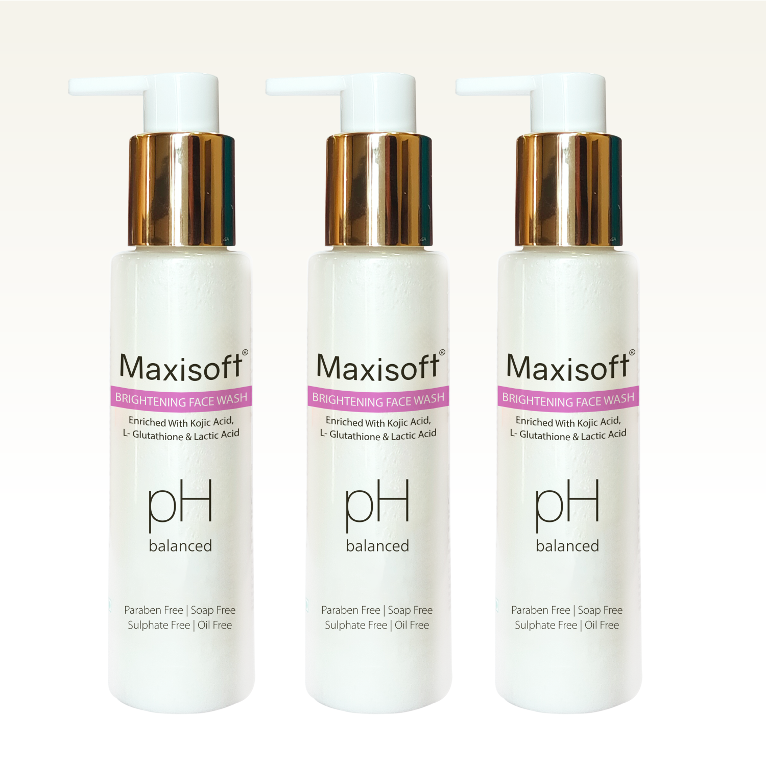 Maxisoft Brightening Face Wash (100 ml)