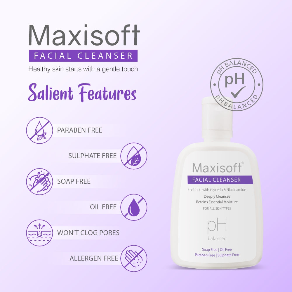 Maxisoft Facial Cleanser (125 ml)