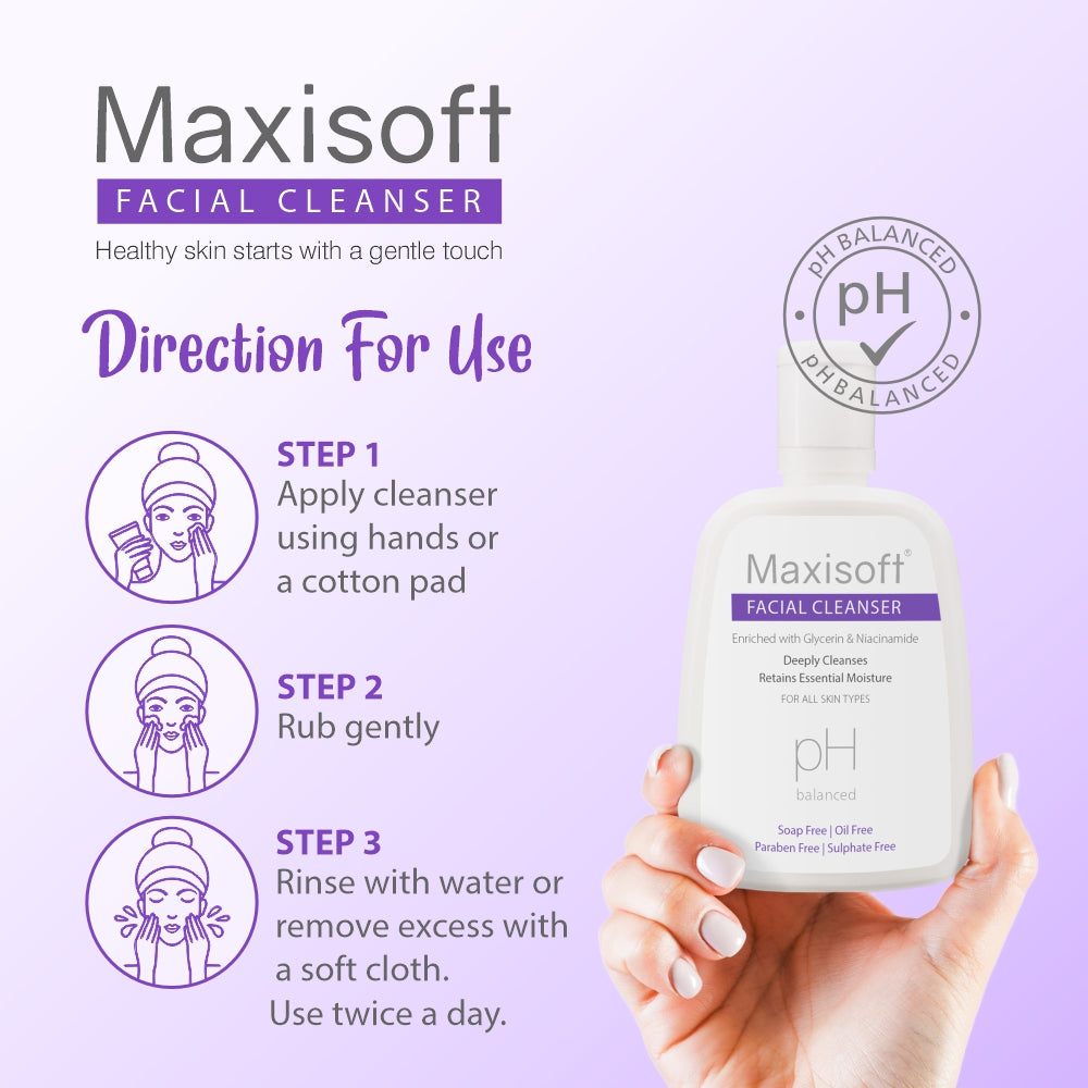 Maxisoft Facial Cleanser (125 ml)