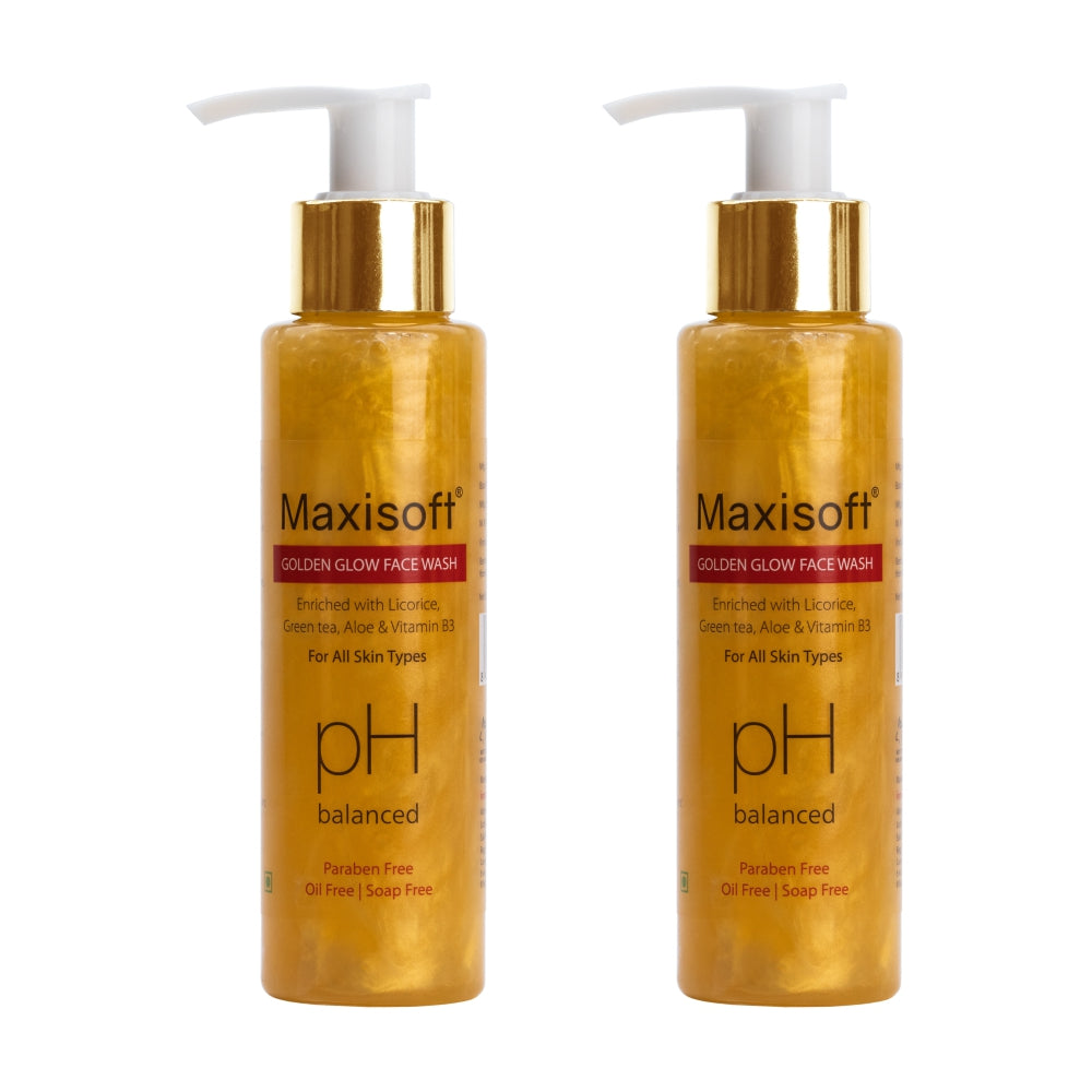 Maxisoft Golden Glow Face Wash (100 ml)