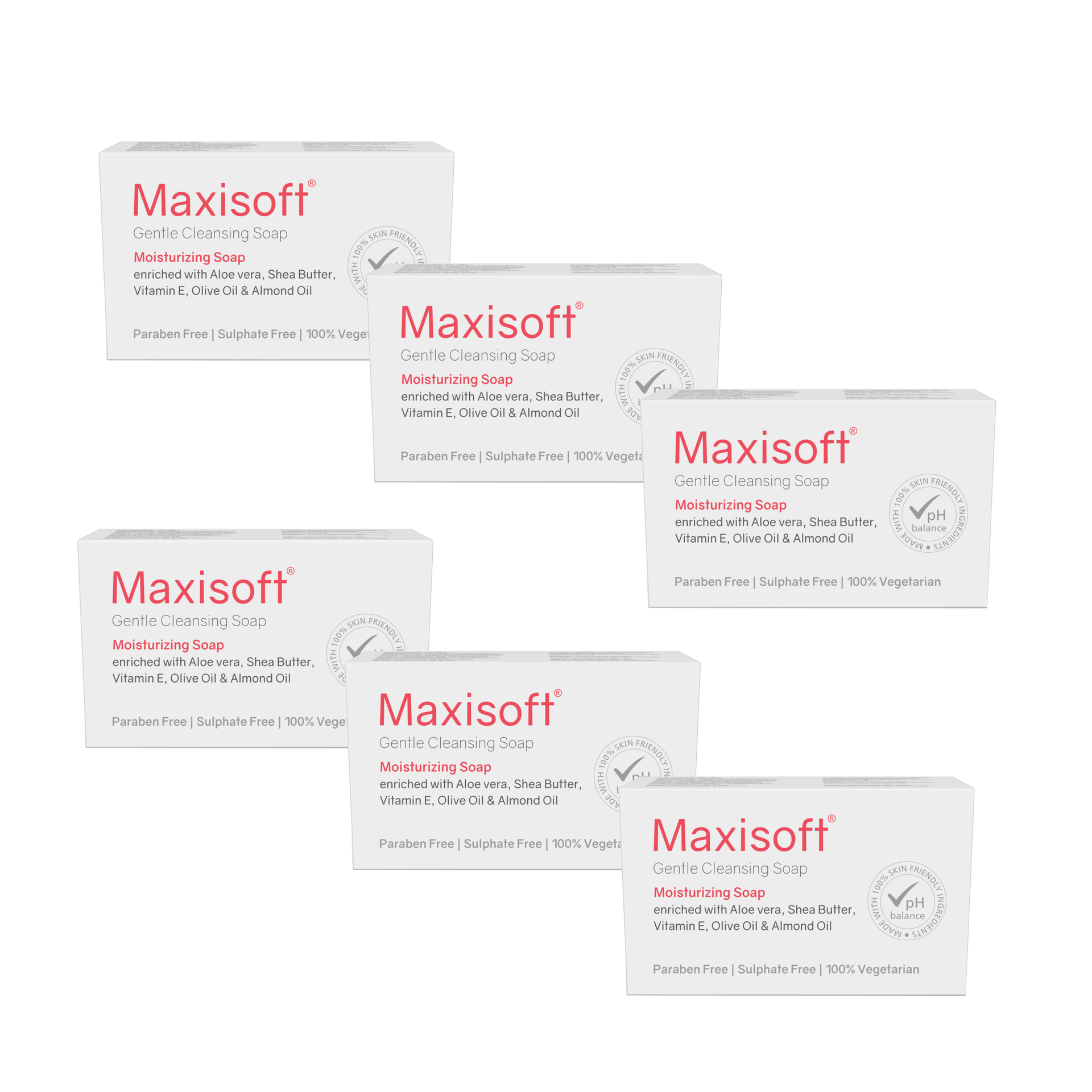 Maxisoft Moisturizing Soap (100 gm)