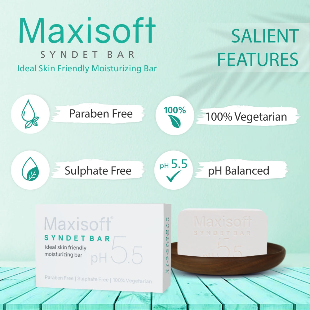 Maxisoft Syndet Bar (75 gm)