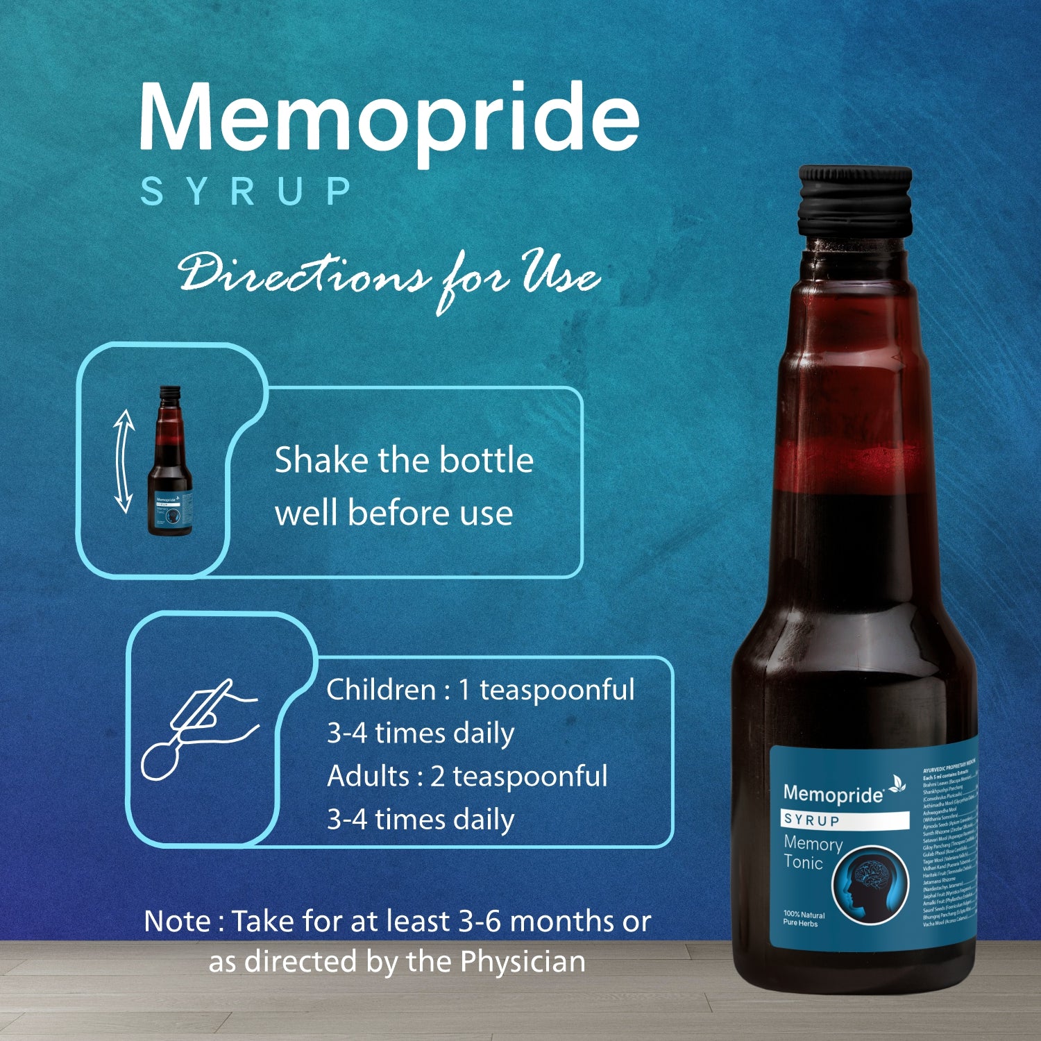 Memopride Syrup (200 ml)