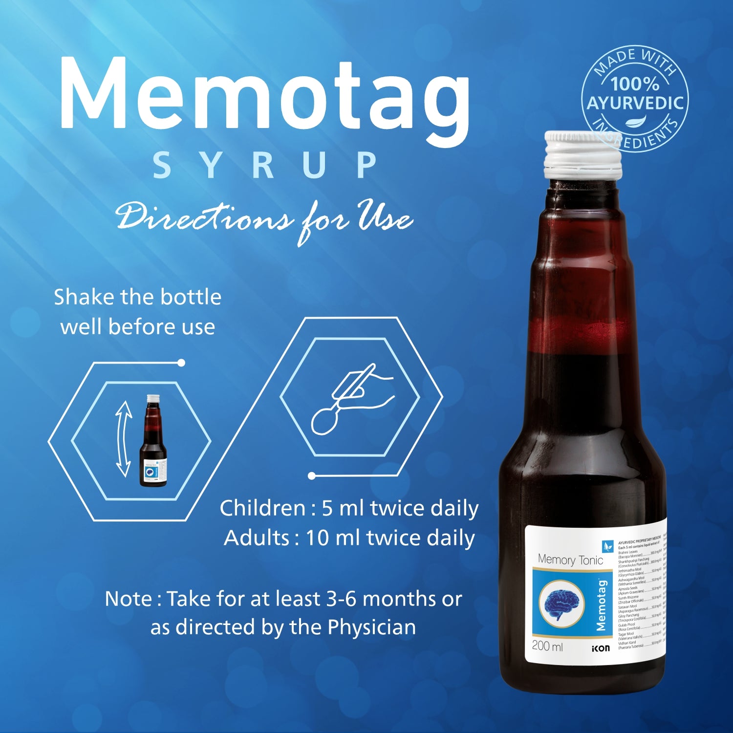 Memotag Syrup (200 ml)