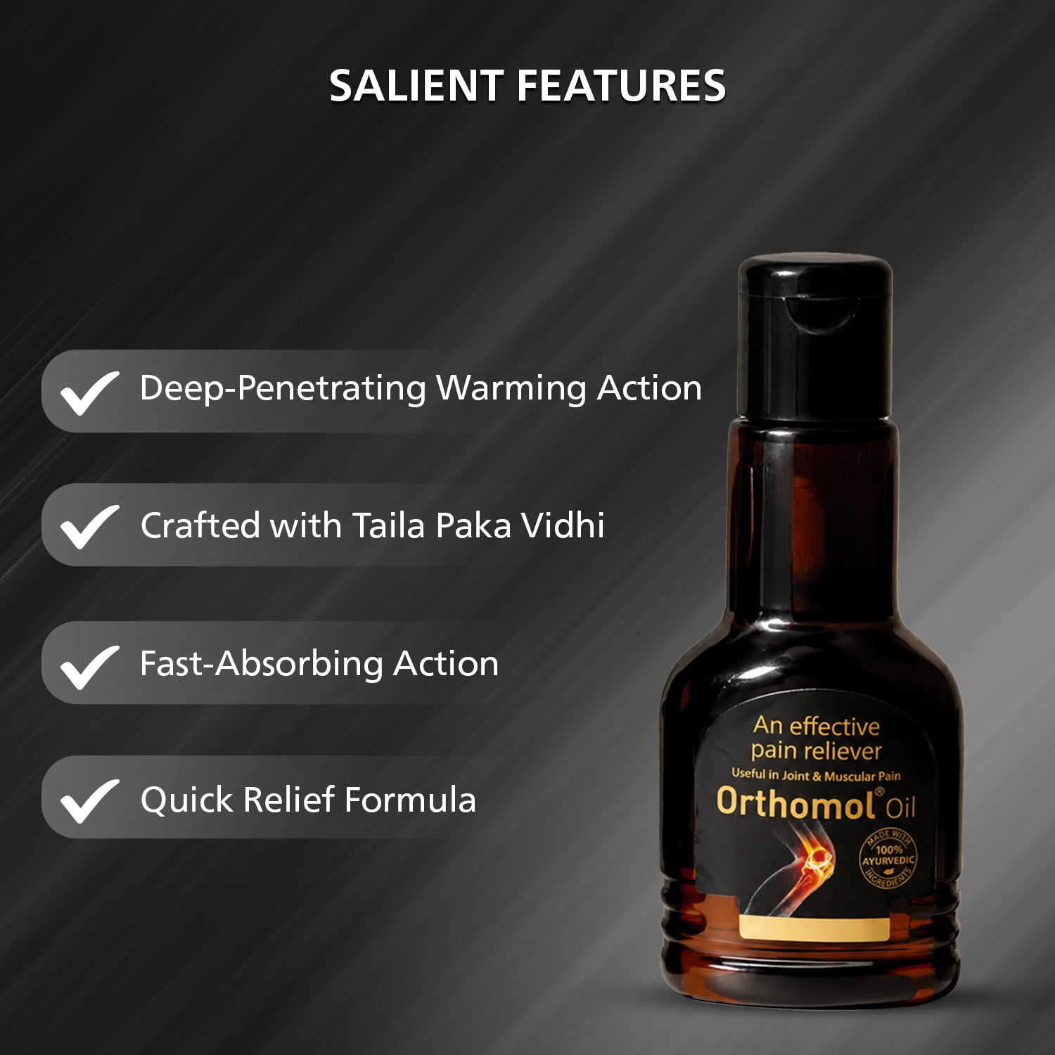Orthomol Ayurvedic Pain Relief Oil (50 ml)