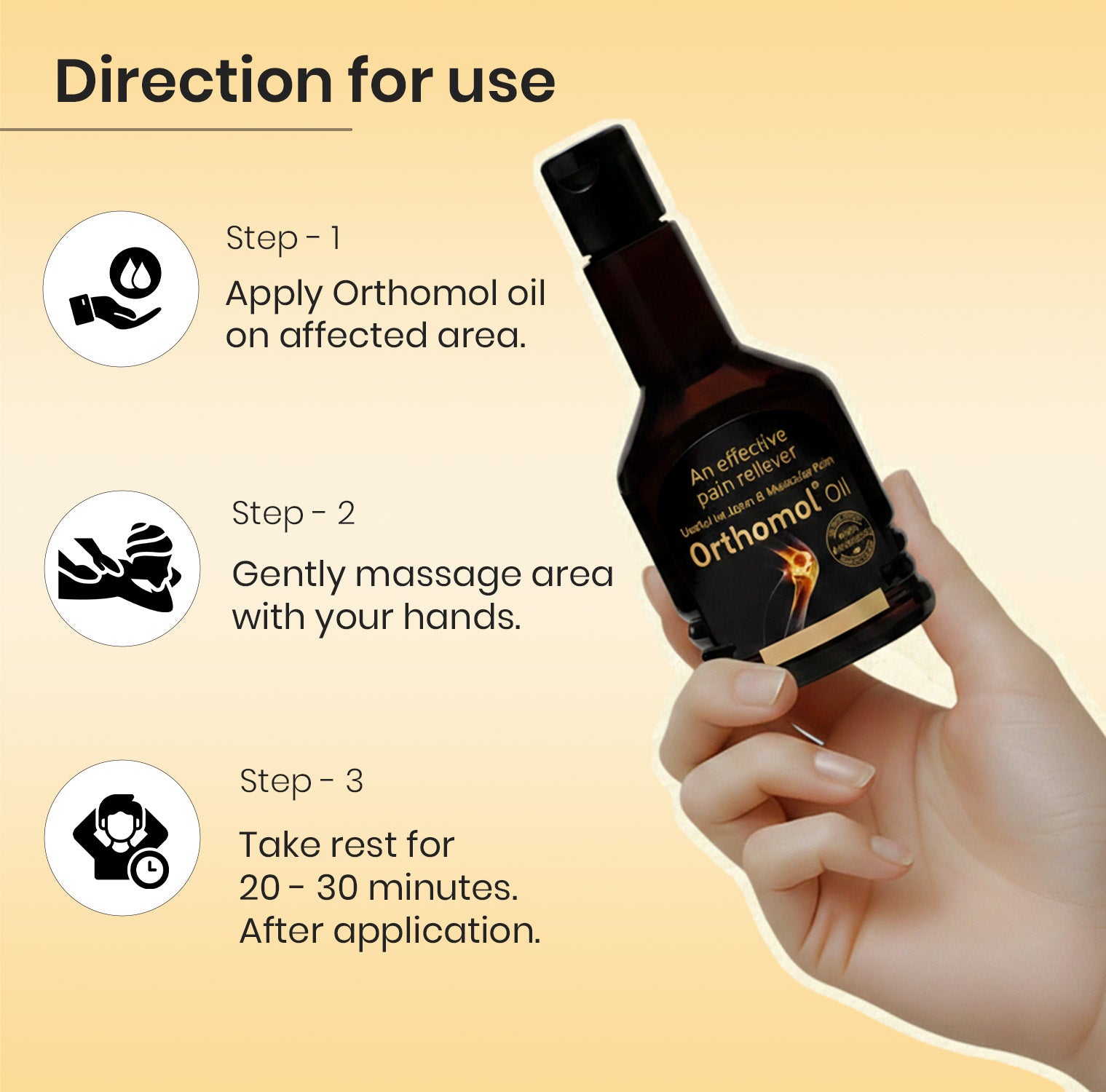 Orthomol Ayurvedic Pain Relief Oil (50 ml)